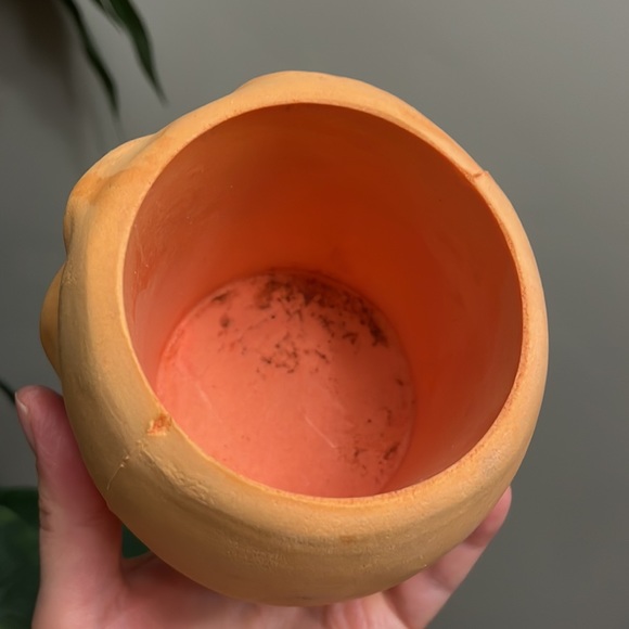 Vintage Rare Todd Masters Foam Pumpkin Face The Oh Lantern Family Cup Holder - Picture 6 of 8